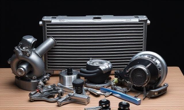 High performance turbocharger and mechanical parts